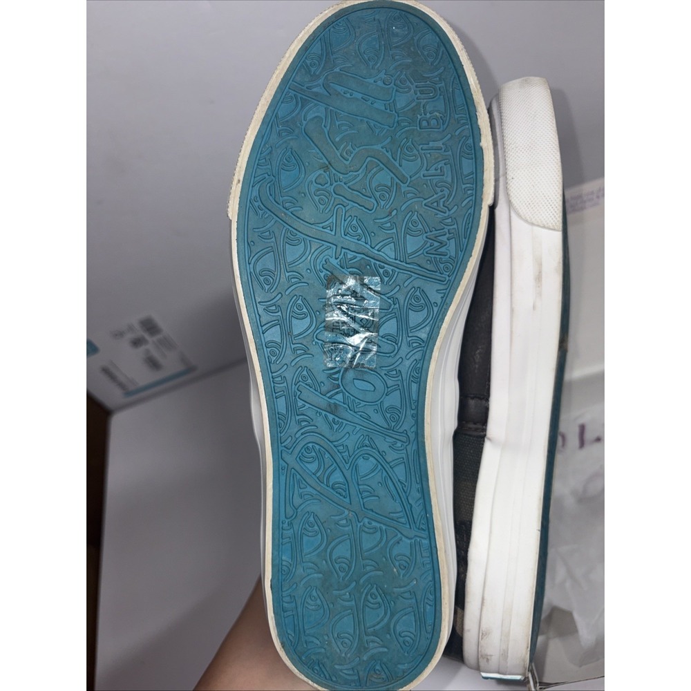 Blowfish Sz 9 women Malibu lace up camouflage mid top sneakers Shoes Leather -R1 - Picture 6 of 7